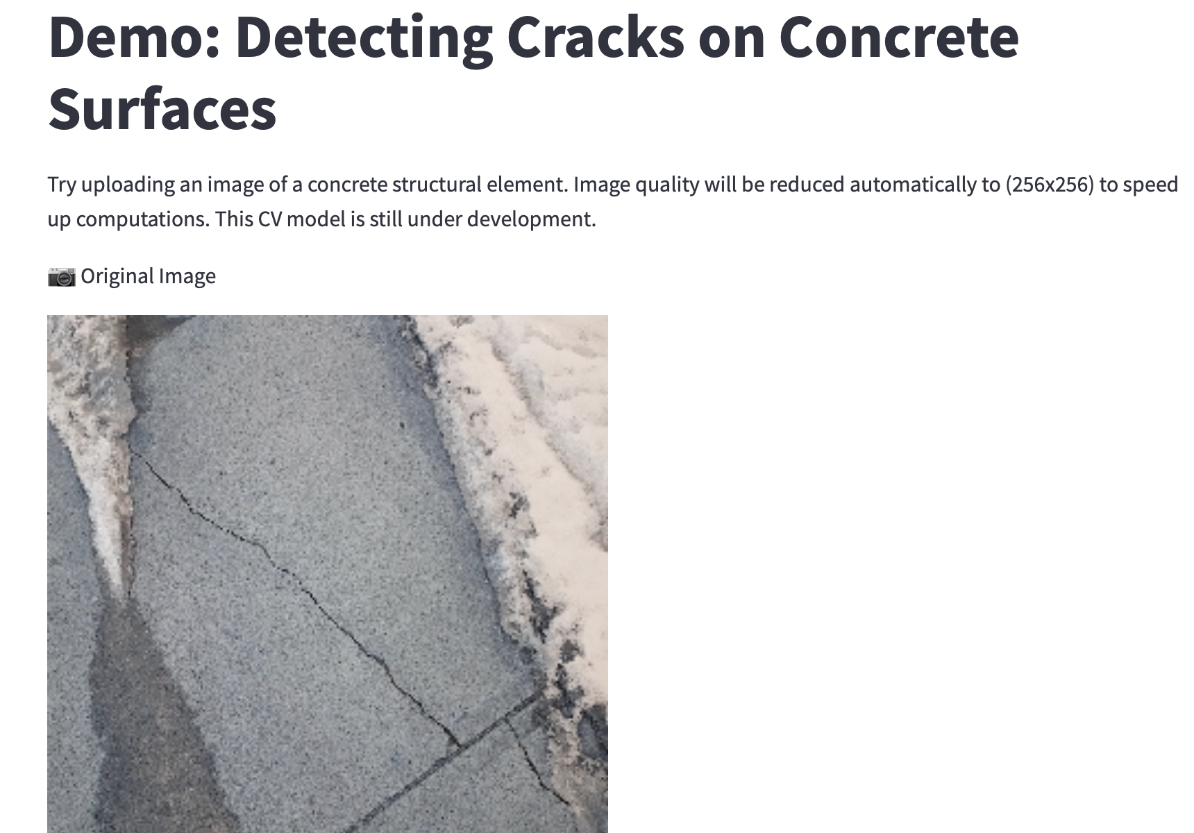 Concrete Surface Cracks Detection